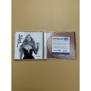 Mariah Carey SIGNED Here For It All CD Book ACOA COA SP29073